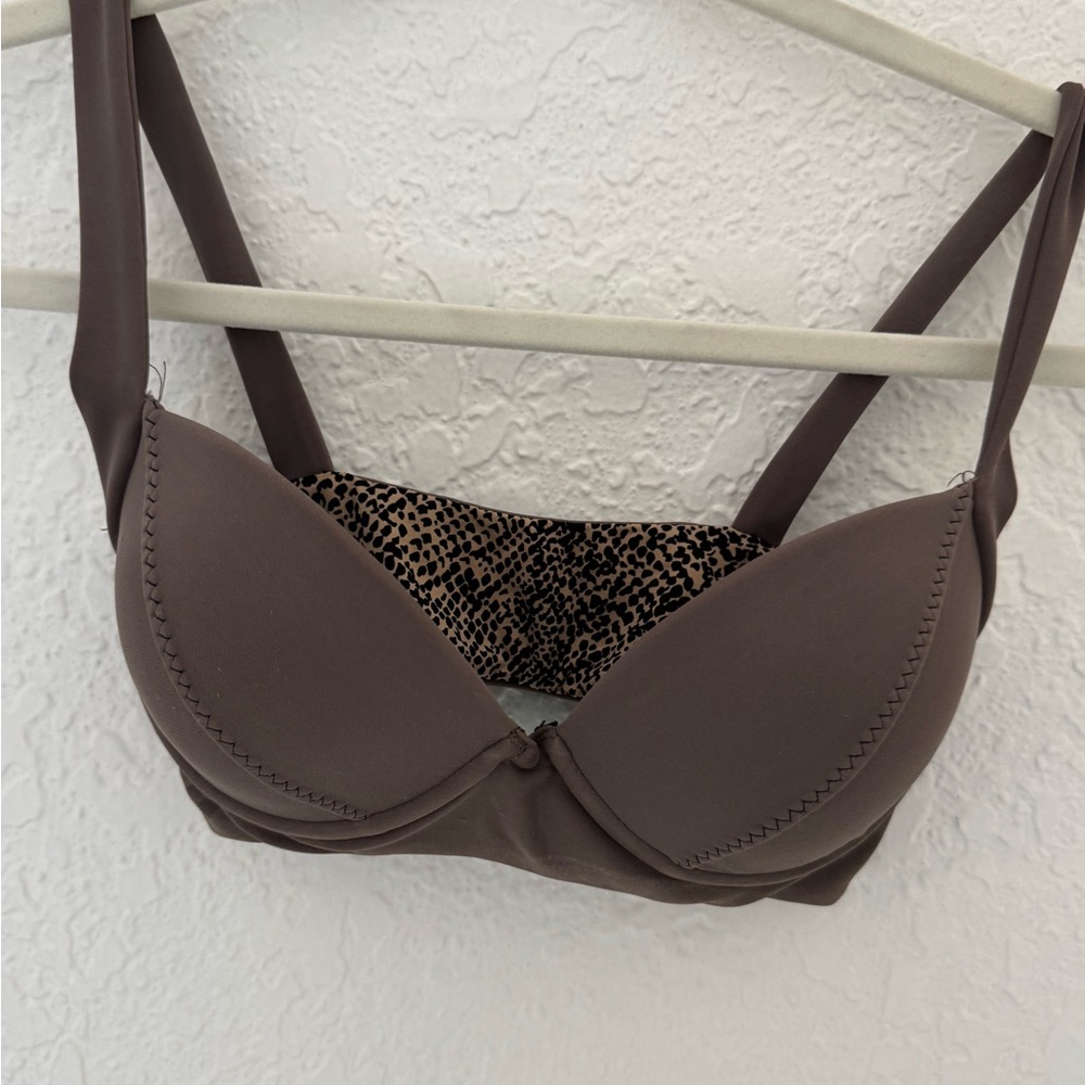Acacia Swimwear Cocoa Bra , bandeau and bottoms